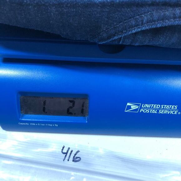 Agolde Anthropologie dark washed premium jeans 31x31 - Picture 10 of 10